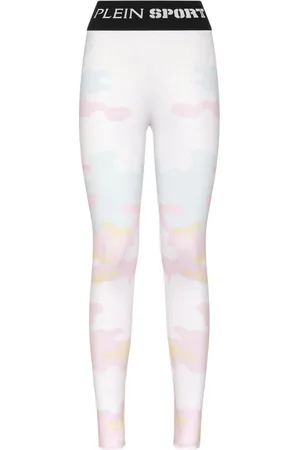 Philipp Plein Camouflage-print leggings