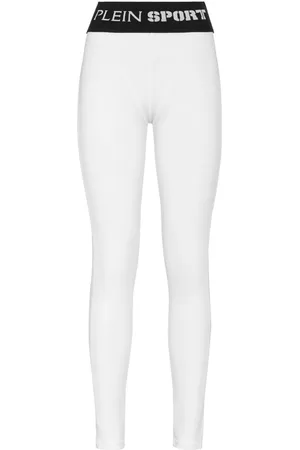 Philipp Plein Logo-waistband leggings