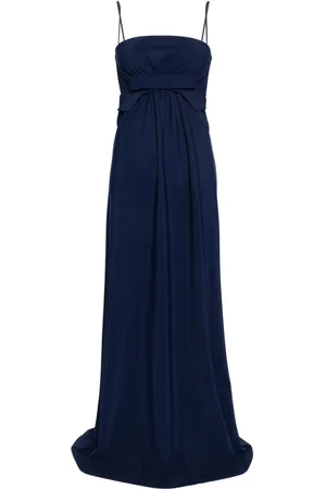 CHIARA BONI Alga bow-detail maxi dress