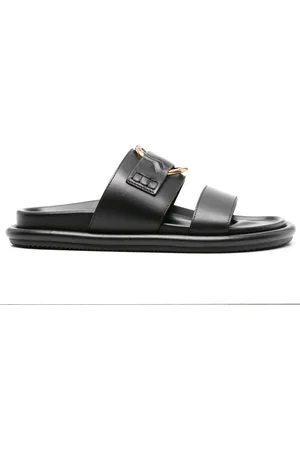 Moncler Bell leather slides