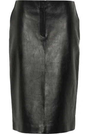 MAGDA BUTRYM Leather pencil skirt