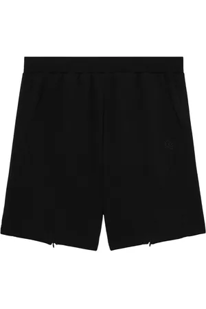 Izzue Logo-embroidered track shorts