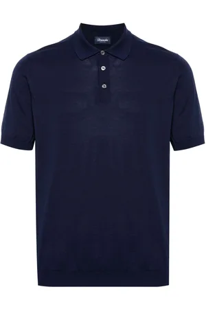 DRUMOHR Fine-knit polo shirt