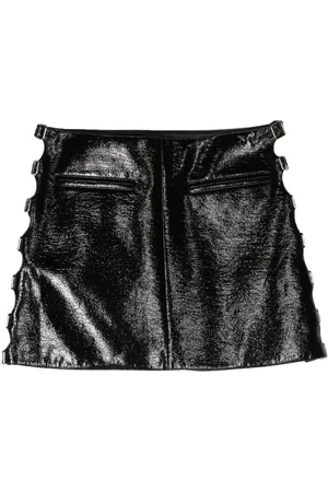 Courrèges Multi Sangle trapeze miniskirt