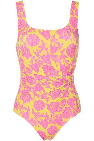 CLUBE BOSSA Venna floral-print swimsuit