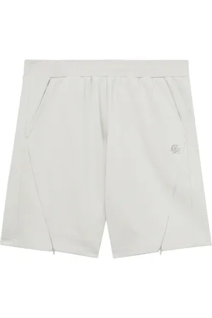 Izzue Logo-embroidered track shorts