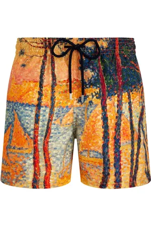 Vilebrequin Graphic-print swim shorts