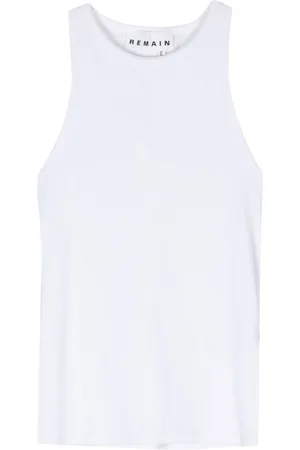 REMAIN Knot-detail ribbed top
