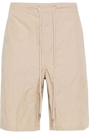 DESTIN Drawstring-waistband cotton shorts