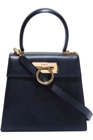Salvatore Ferragamo Gancini leather shoulder bag