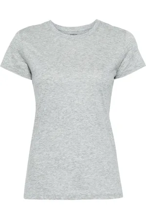 Vince Mélange-effect cotton T-shirt