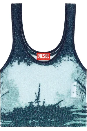 Diesel Deidrina lurex tank top