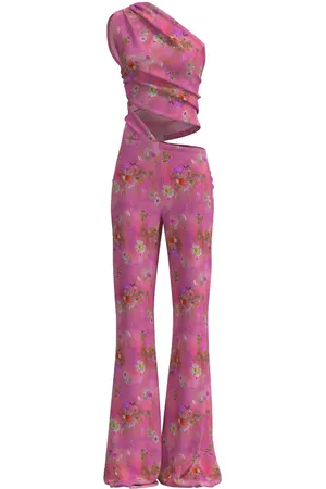 MACCAPANI Glam Sere floral-print jumpsuit