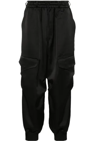 Y-3 TCH seersucker cargo trousers