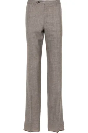 ROTA Slub-texture trousers