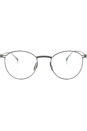 Giorgio Armani Panto round-frame glasses