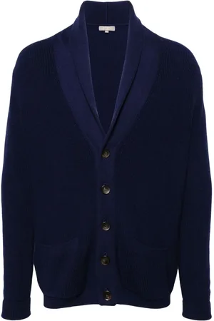 N.PEAL Cash fine-ribbed cardigan
