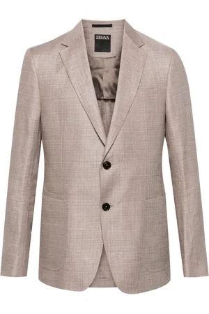 Ermenegildo Zegna Notched-lapels single-breasted blazer