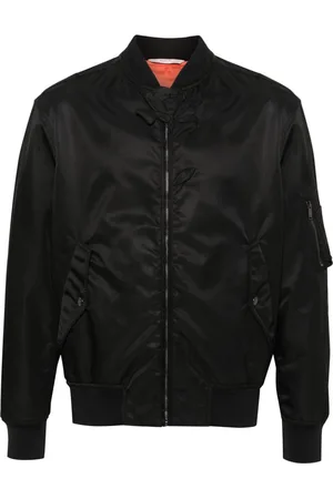 VALENTINO GARAVANI Floral-embroidered bomber jacket