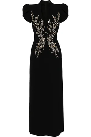 Jenny Packham Firefly crystal-embellished maxi dress