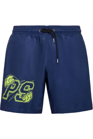 Philipp Plein Logo-print swim shorts