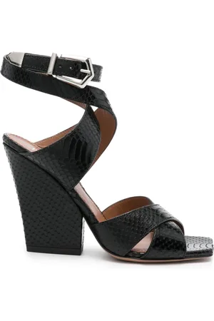 PARIS TEXAS Arizona 100mm leather sandals