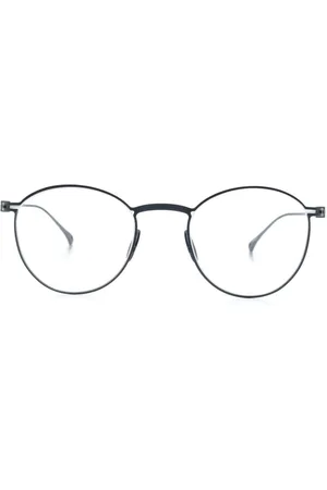 Giorgio Armani Panto round-frame glasses