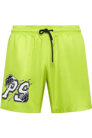 Philipp Plein Logo-print swim shorts
