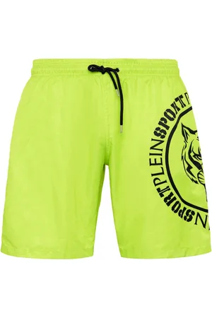Philipp Plein Carbon Tiger swim shorts