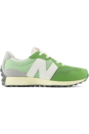 New Balance 327 panelled suede sneakers