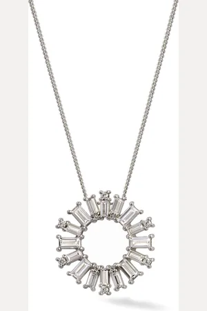Lark & Berry Sterling Big Bang sapphire pendant necklace
