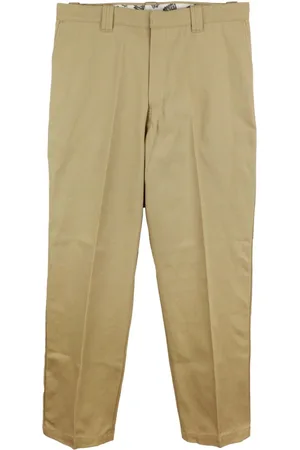 SAINT MXXXXXX Logo-patch cotton chinos