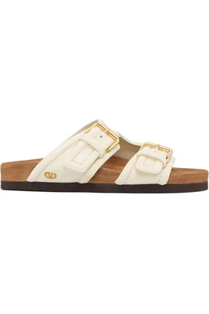 VALENTINO GARAVANI Double-strap leather sandals