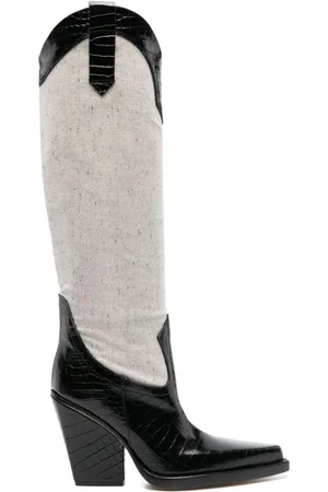 PARIS TEXAS El Dorado 100mm canvas boots