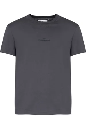 Maison Margiela Logo-embroidered cotton T-shirt