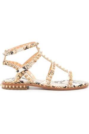 Ash Precious python-print sandals
