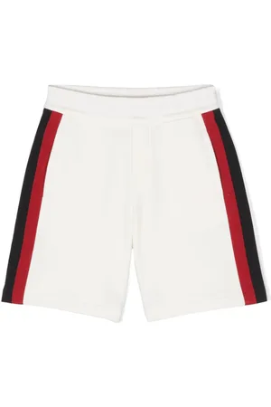Moncler Stripe-detail cotton shorts