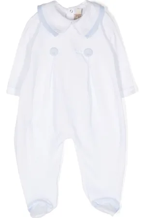 LA STUPENDERIA Contrast-trim cotton pyjamas
