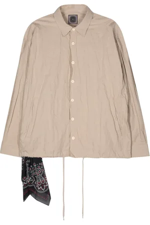 DESTIN Boseband Cricchi patch-detail shirt