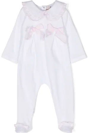 LA STUPENDERIA Bow-detail cotton pyjamas