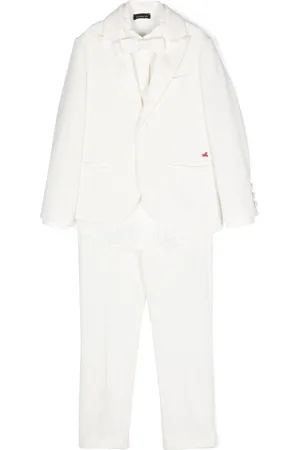 MONNALISA Seersucker suit set