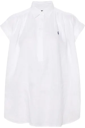 Ralph Lauren Polo Pony linen blouse