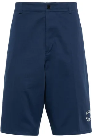 Kenzo Logo-embroidered bermuda shorts