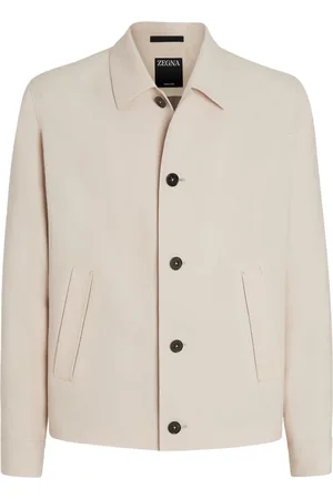 Ermenegildo Zegna Chore linen shirt jacket