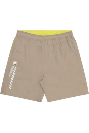 A Bathing Ape Logo-print elasticated shorts