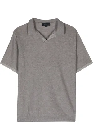 Sease Split-neck piqué polo shirt