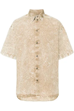 Diesel S-Lazer perforated shirt