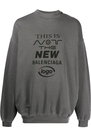 Balenciaga New logo printed sweatshirt