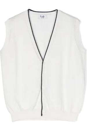 Il gufo Fine-knit gilet