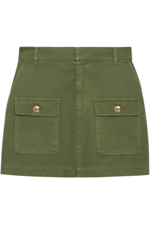ANINE BING Aliza cotton miniskirt